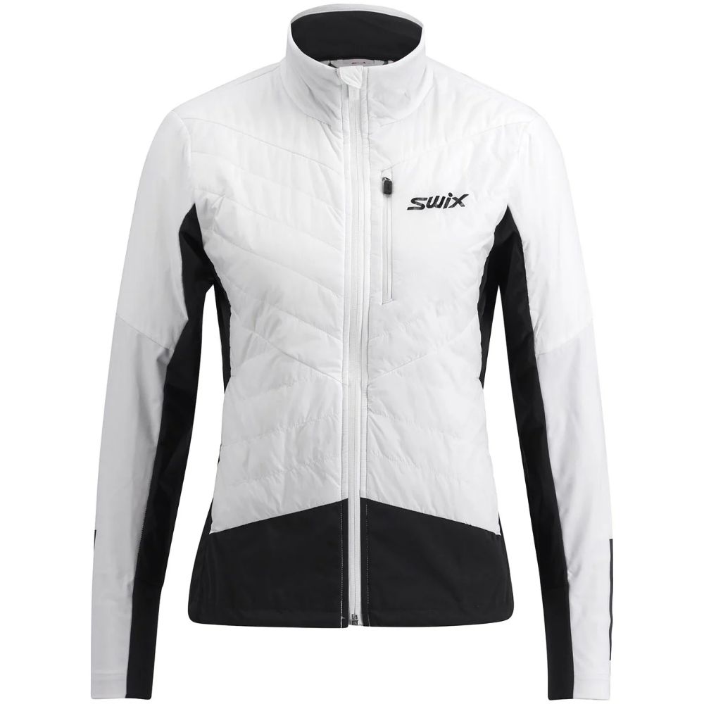 Swix Dynamic Hybrid Skijakke Dame Bright White/Black, XL