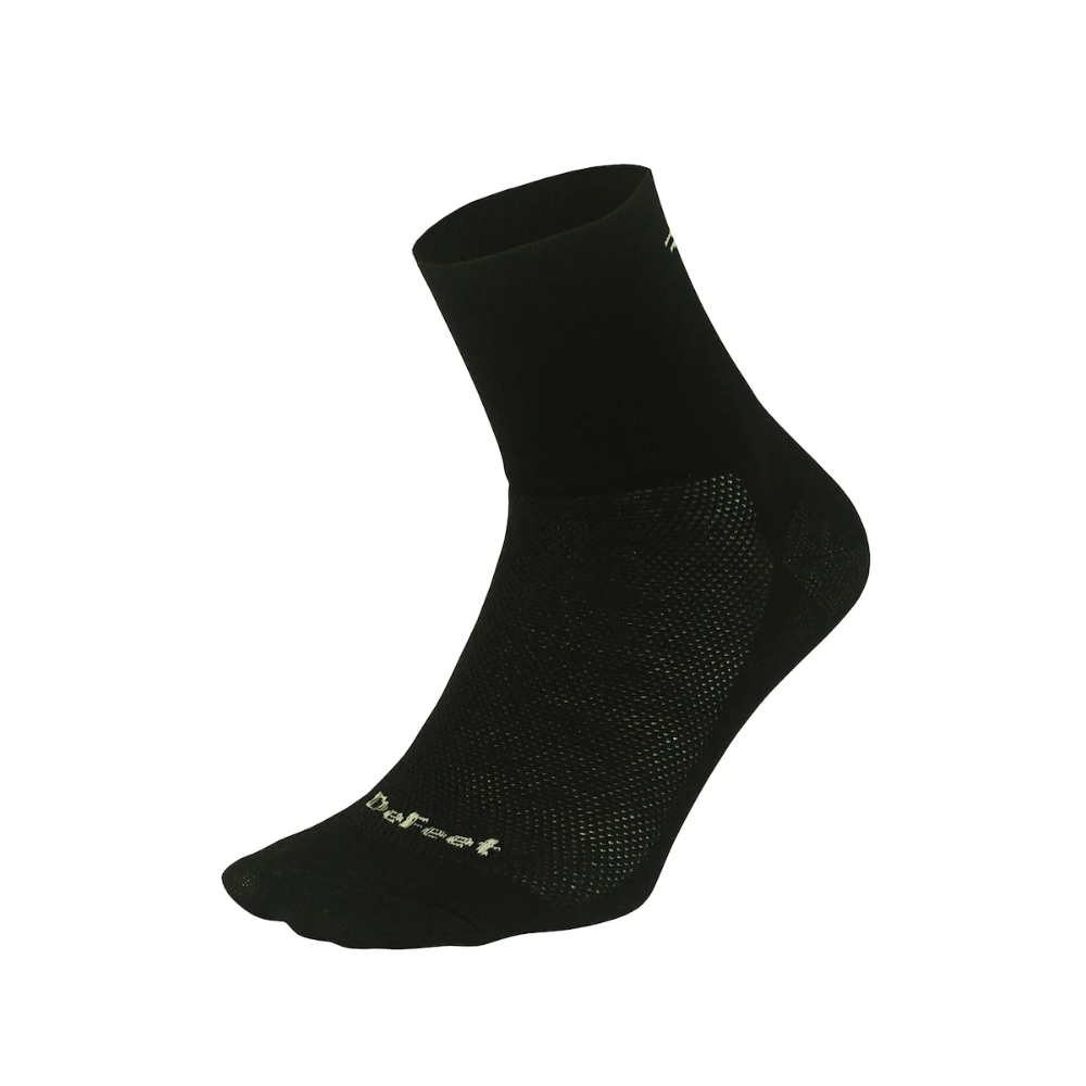Defeet Aireator 3" D-Logo Sykkelsokk Black, S