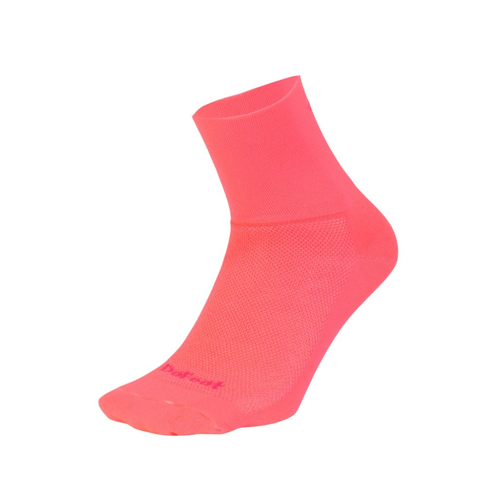 Defeet Aireator 3" D-Logo Sykkelsokk Flamengo Pink, S
