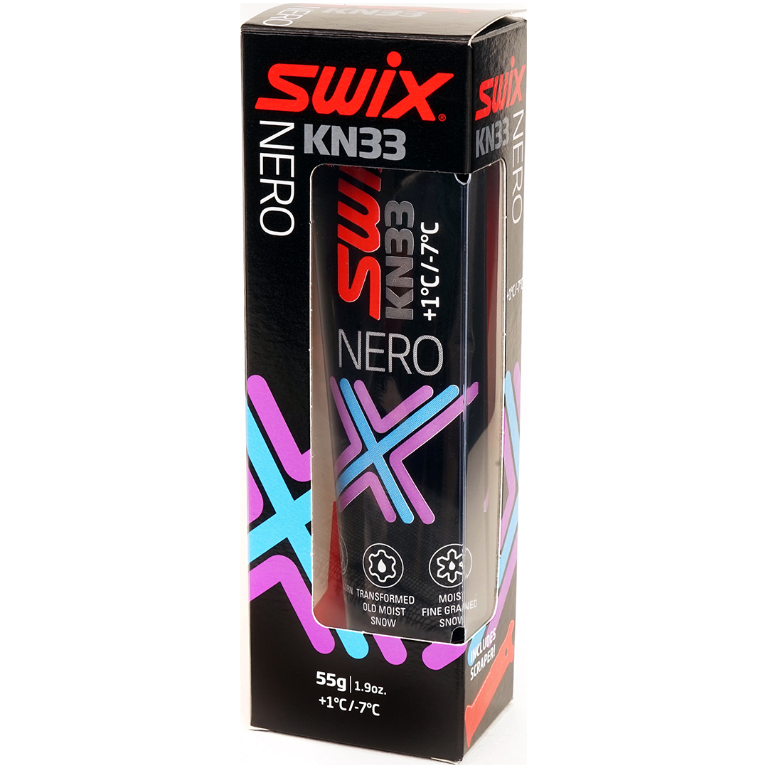 Swix KN33 Nero Klister | -7/+1°C | 55g Black, +1/-7