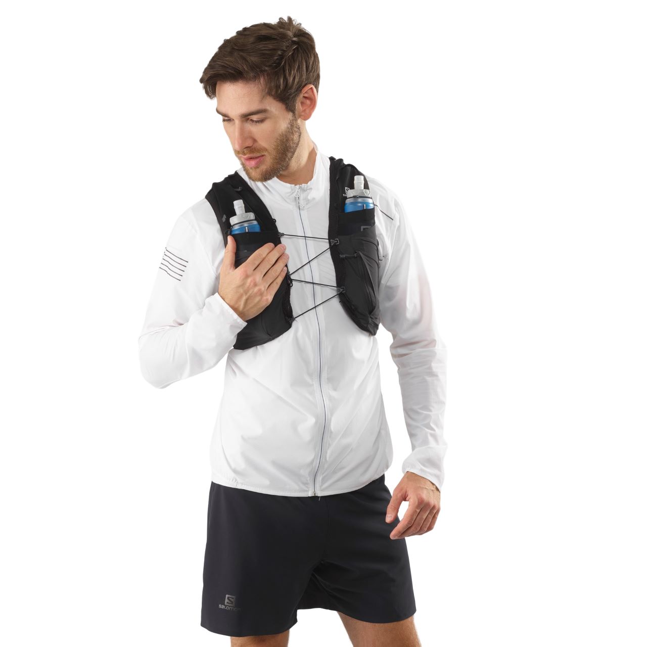 Salomon Sense Pro 5 Løpevest Black/Ebony, L | 5L