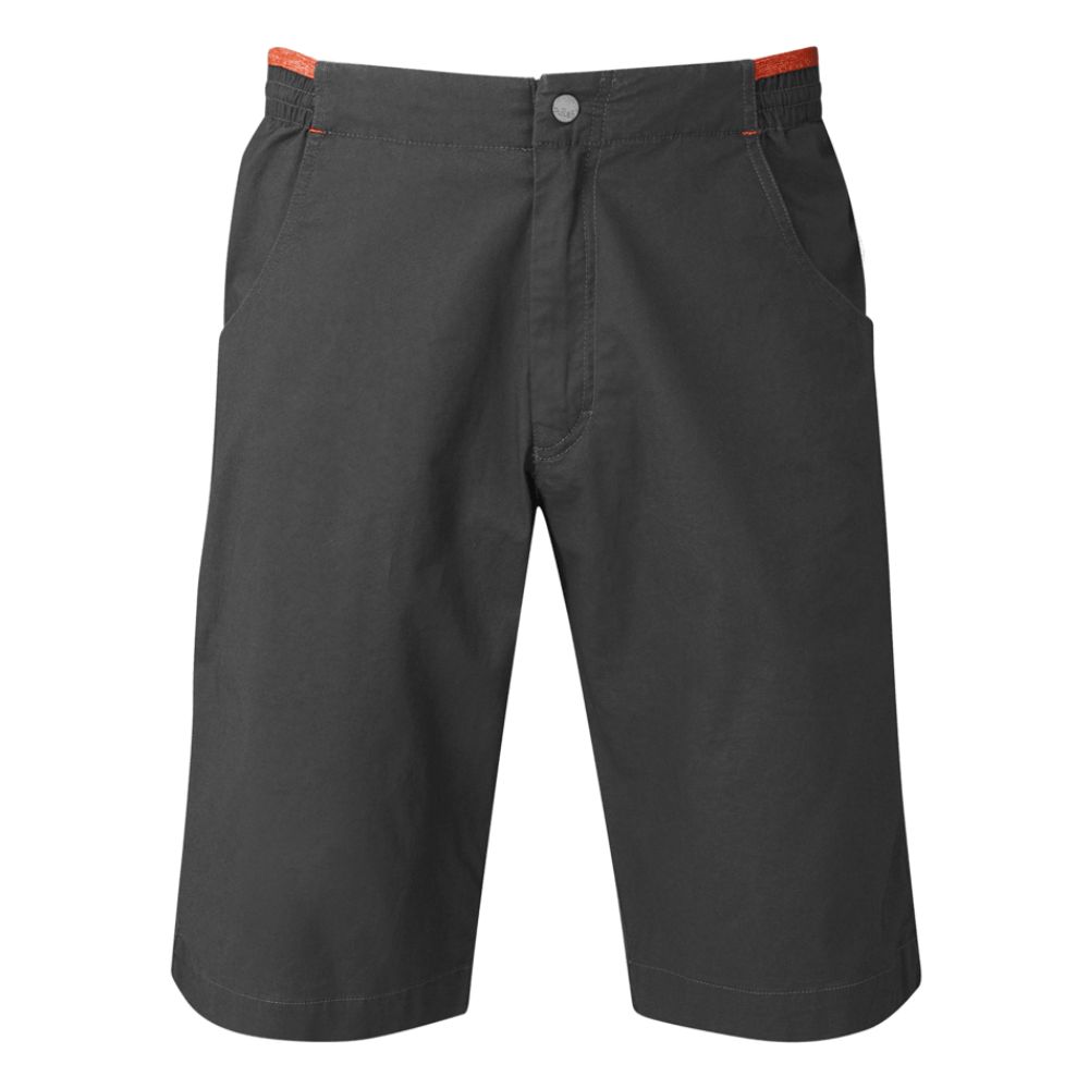 Rab Oblique Shorts Herre Anthracite, S/30