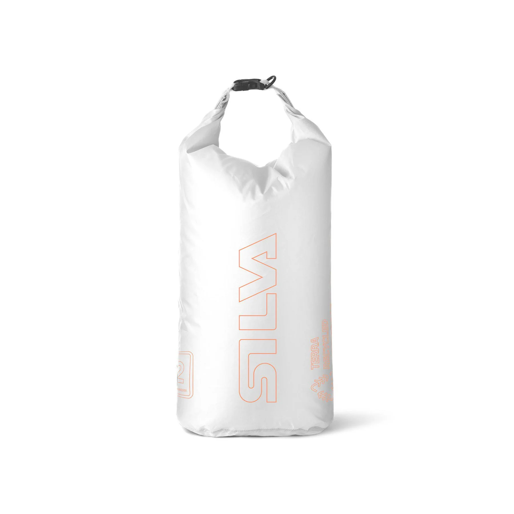 Silva Terra Dry Bag 12L White/Orange, 12L