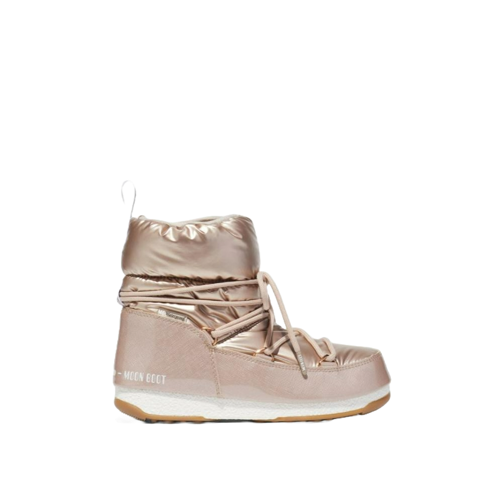 Moon boots 2024 rose gold