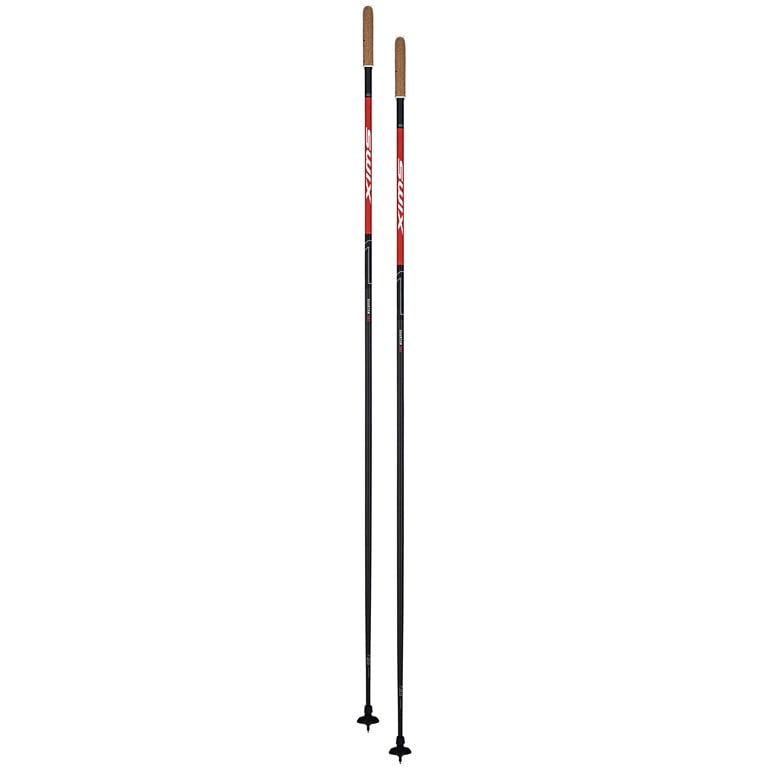 Swix Quantum Q1 skistaver uten stropper Black/Red, 1525
