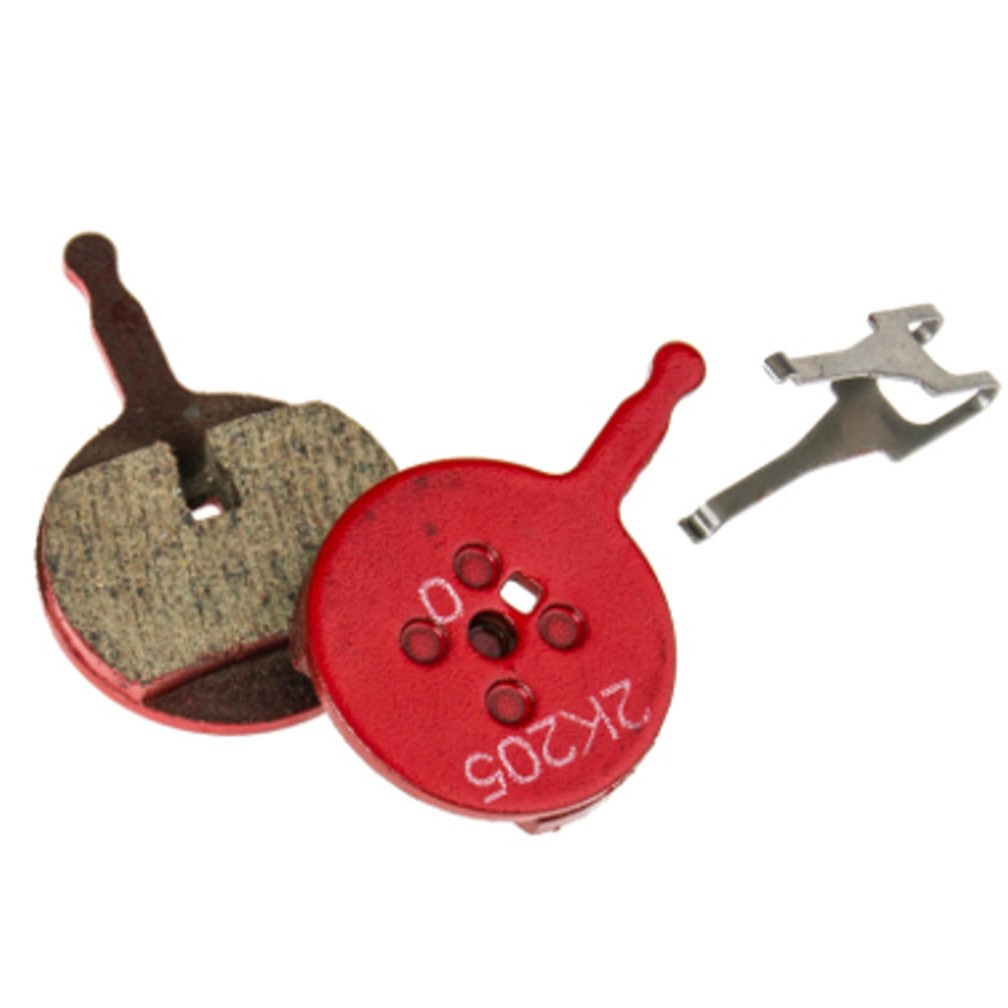 Sram BB5 Skivebremsklosser | Quiet/Organic Red, 2-Piston