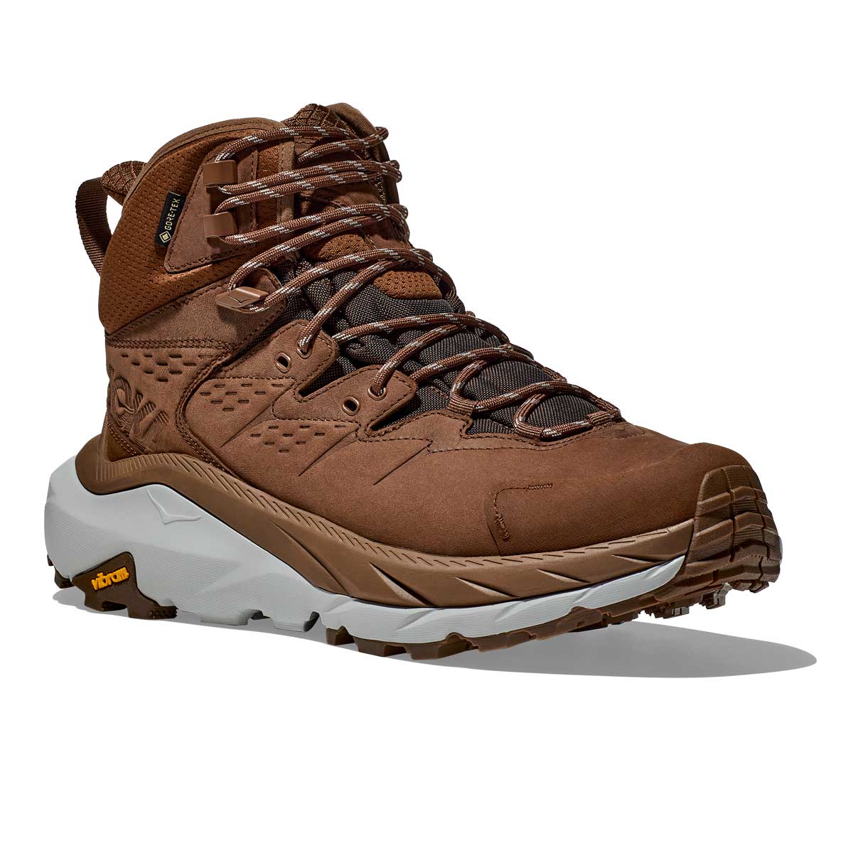 Hoka Kaha 2 Mid Gore-Tex Dame Dark Brown / Harbor Mist, 41 1/3