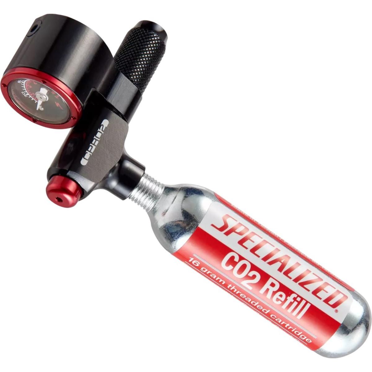 Specialized Air Tool CPRO2 Ventilhode m/Trykkmåler Black, OS