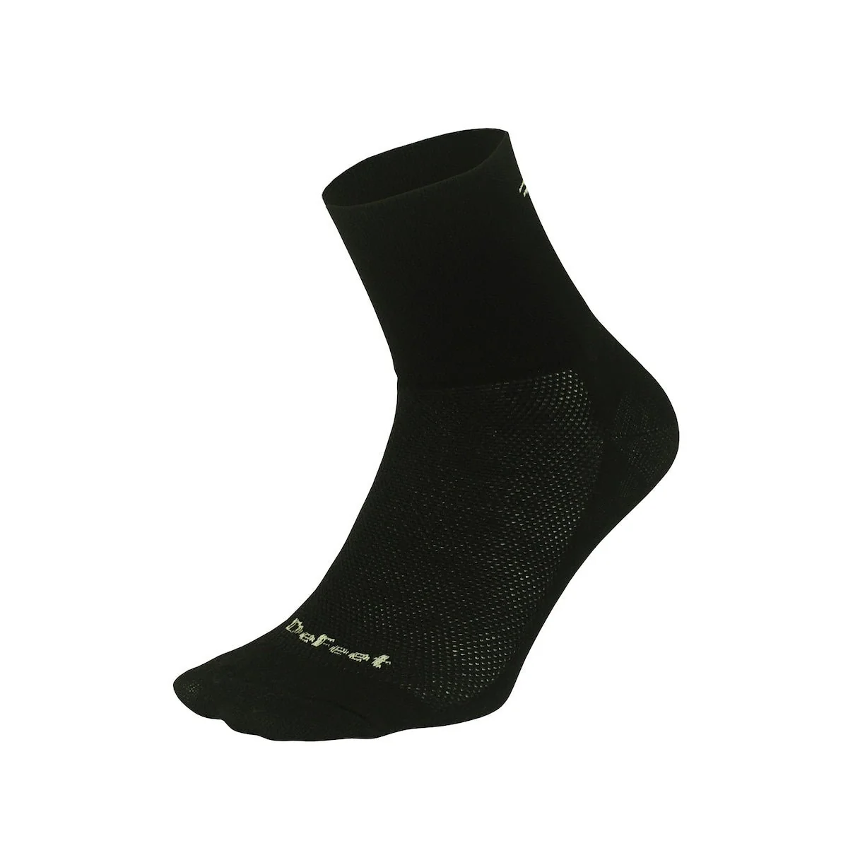 Defeet Aireator 3" D-Logo Sykkelsokk Black, S