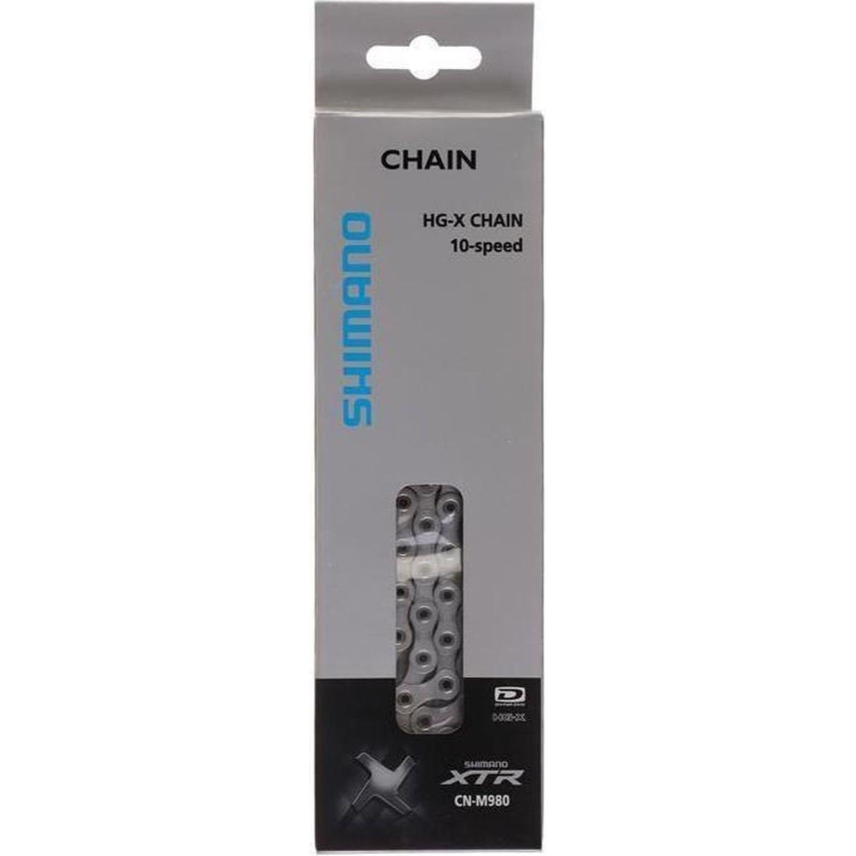 Shimano XTR M980 Kjede | 10-delt Grey, 10-DELT