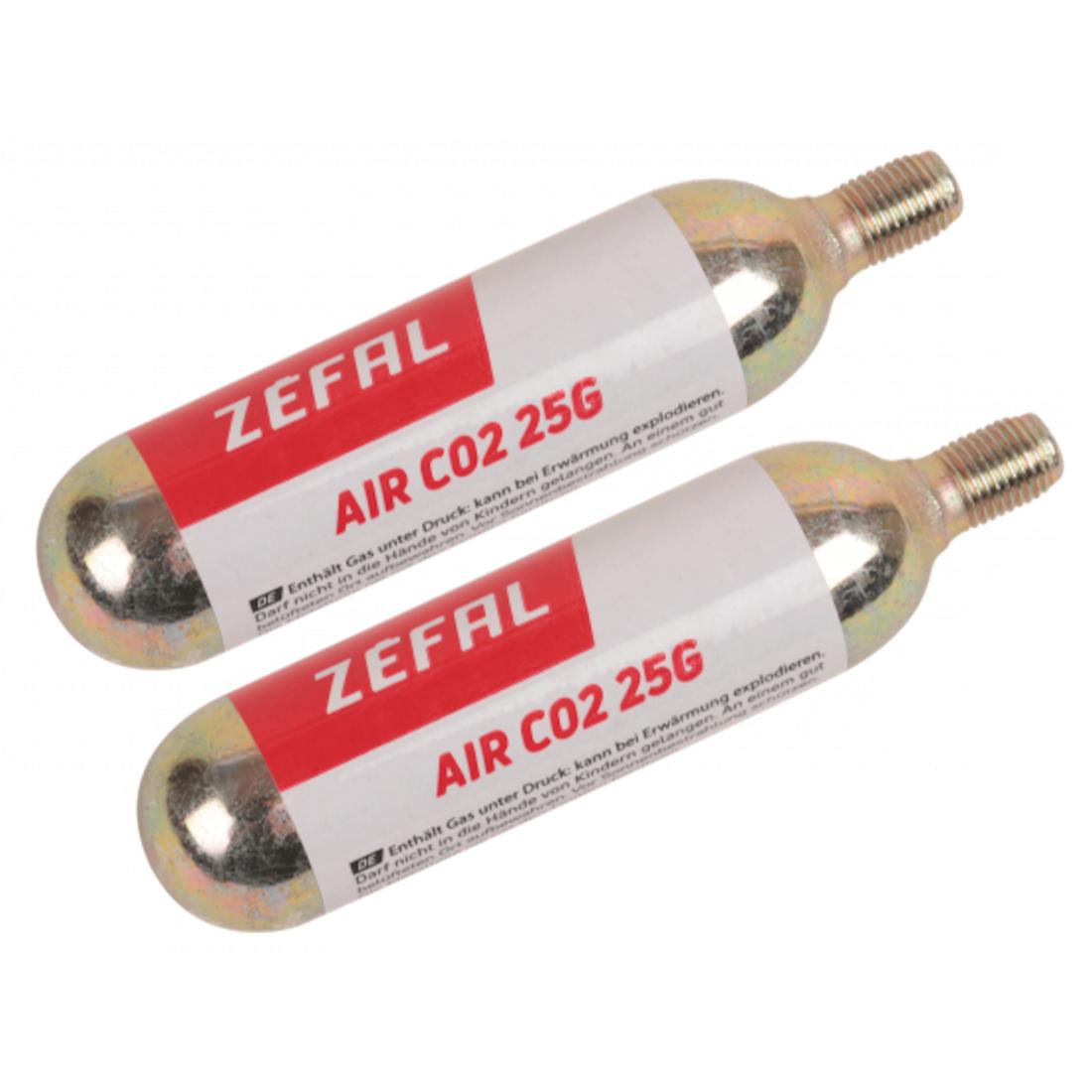 Zefal Air CO2-Patron | 25g | 2stk White, 2x25g