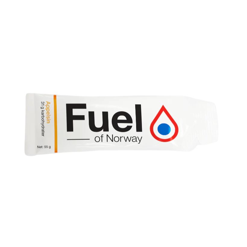 Fuel Of Norway Energigel | Appelsin | 55g White, 55G