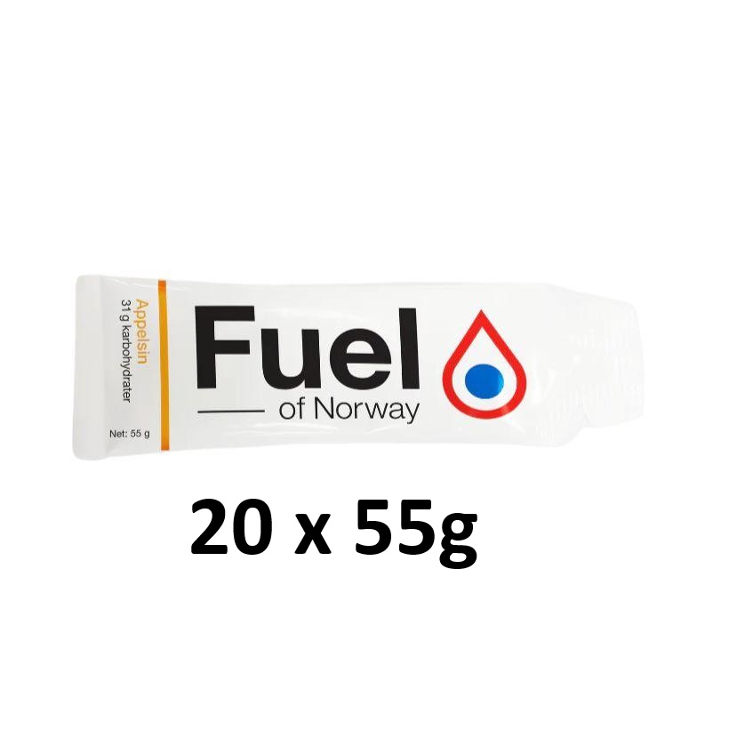 Fuel Of Norway EnergiGel Appelsin Eske Appelsin, 20x55g
