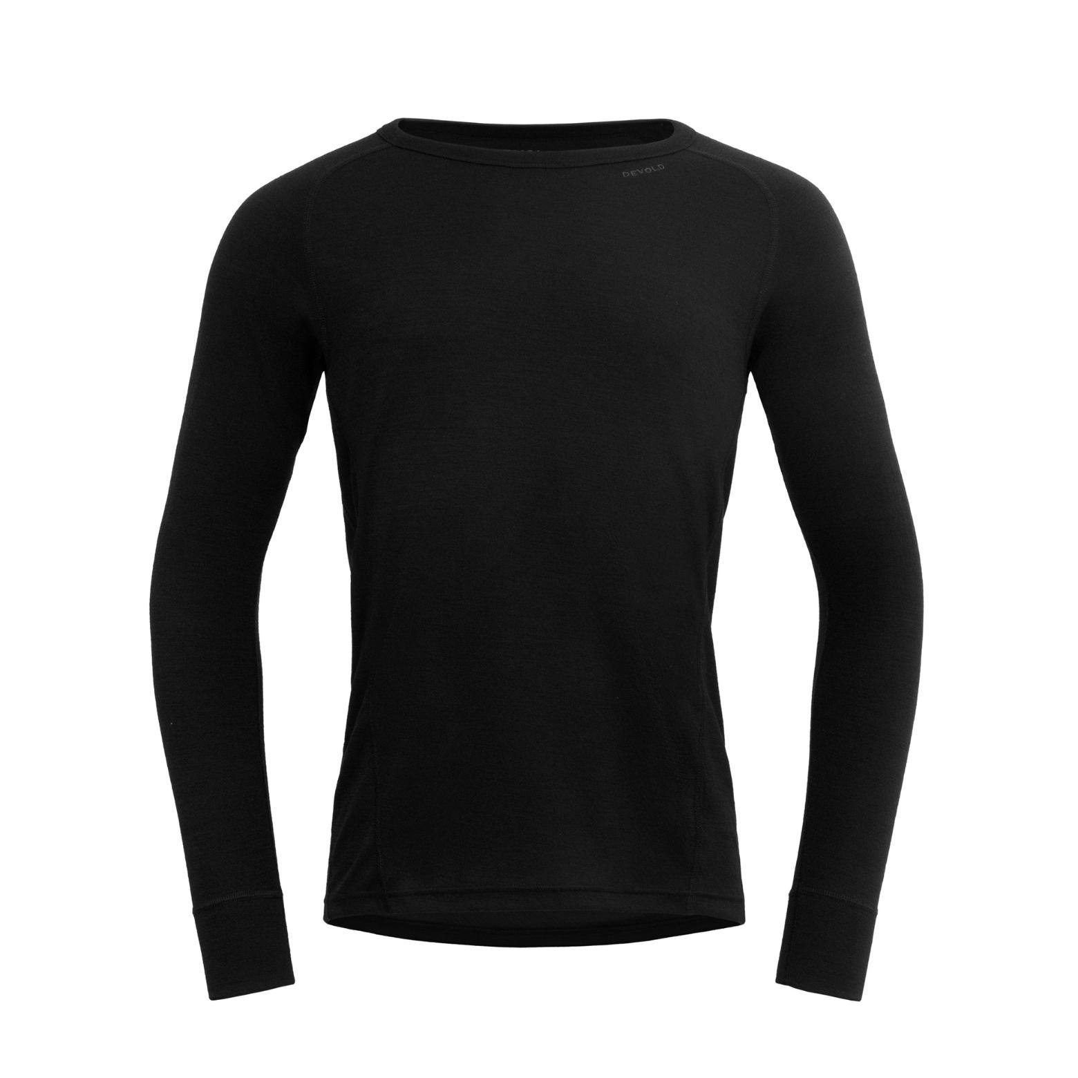 Devold Duo Active Merino 205 Ulltrøye Herre Black, XL