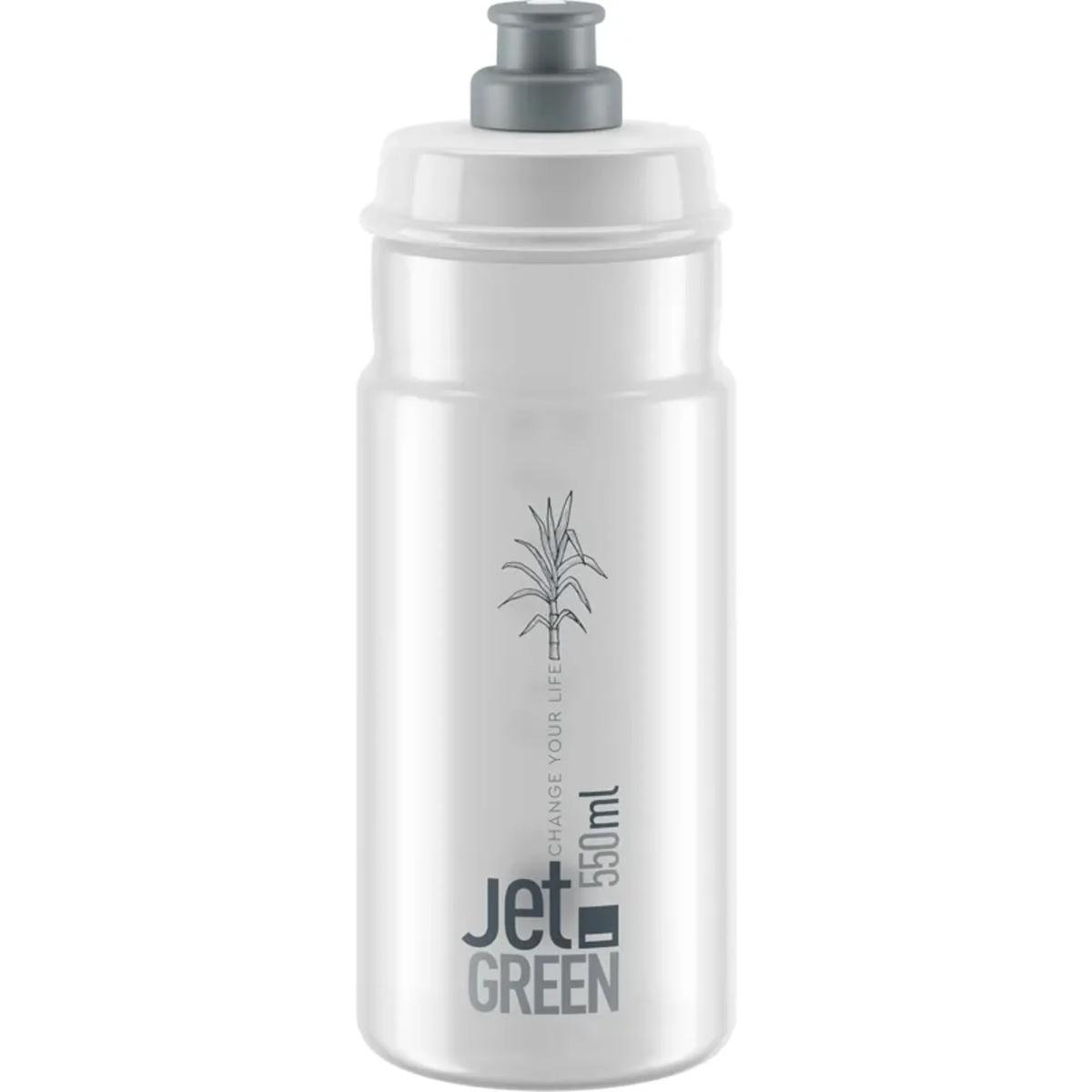Elite Jet Green Drikkeflaske | 550ml Green Clear/Grey Logo, 550 ML