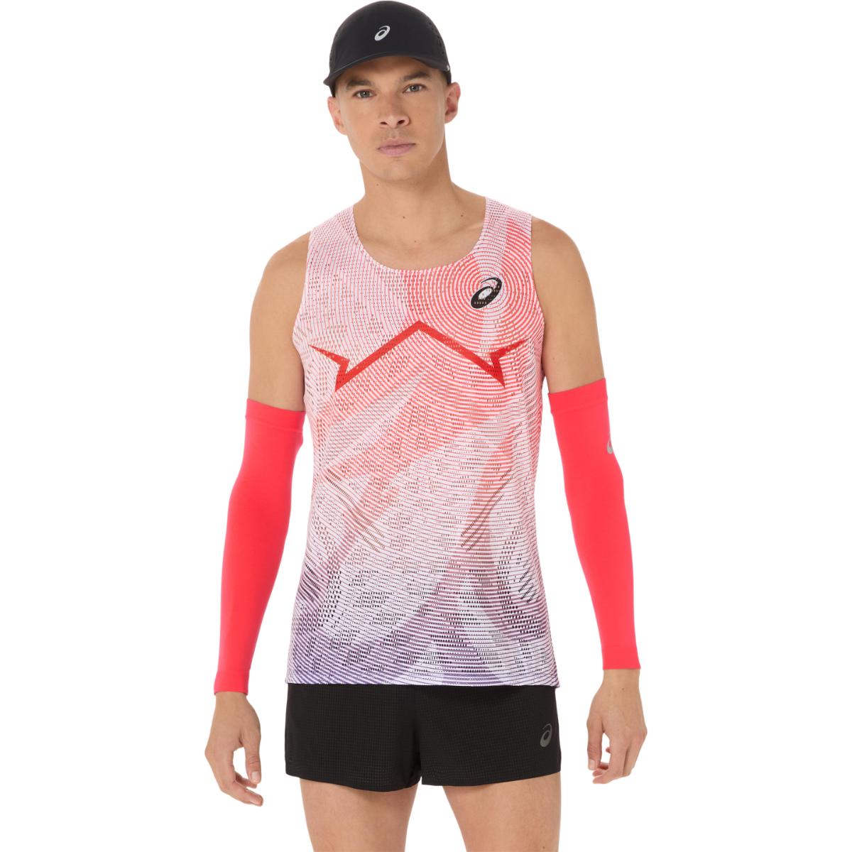 Asics Metaspeed Singlet Herre Flash Red, L