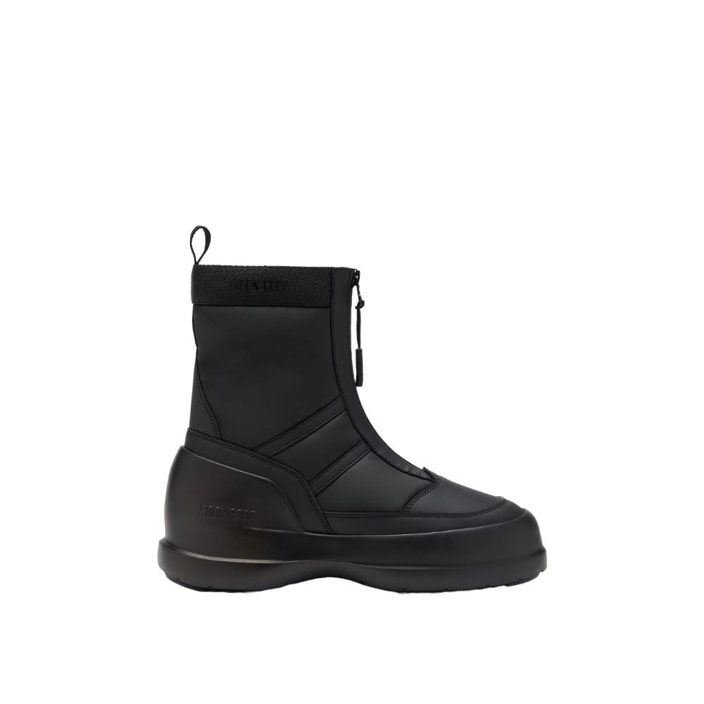 Moon Boot Luna Zip Dame Black, 37