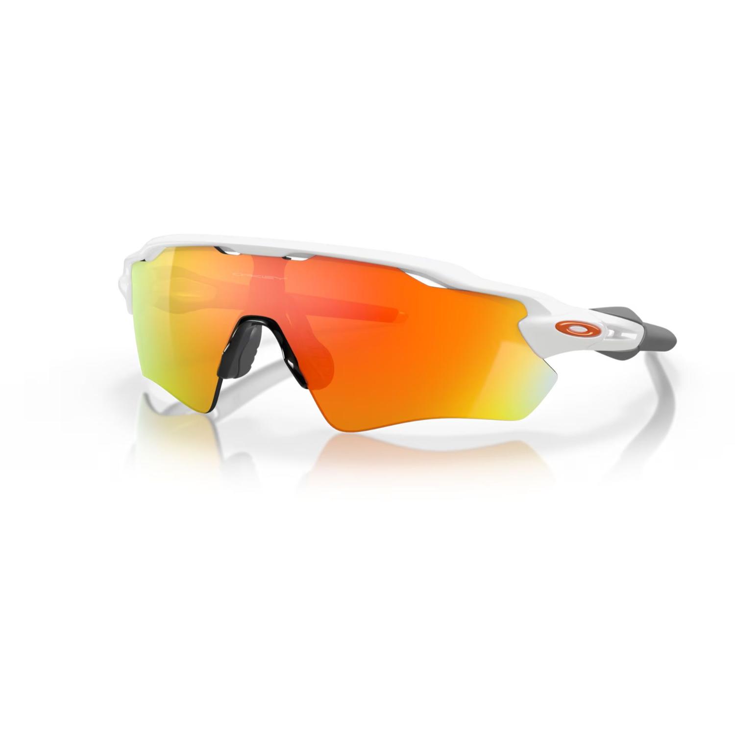 Oakley Radar EV Path | Fire Iridium Polished White, L