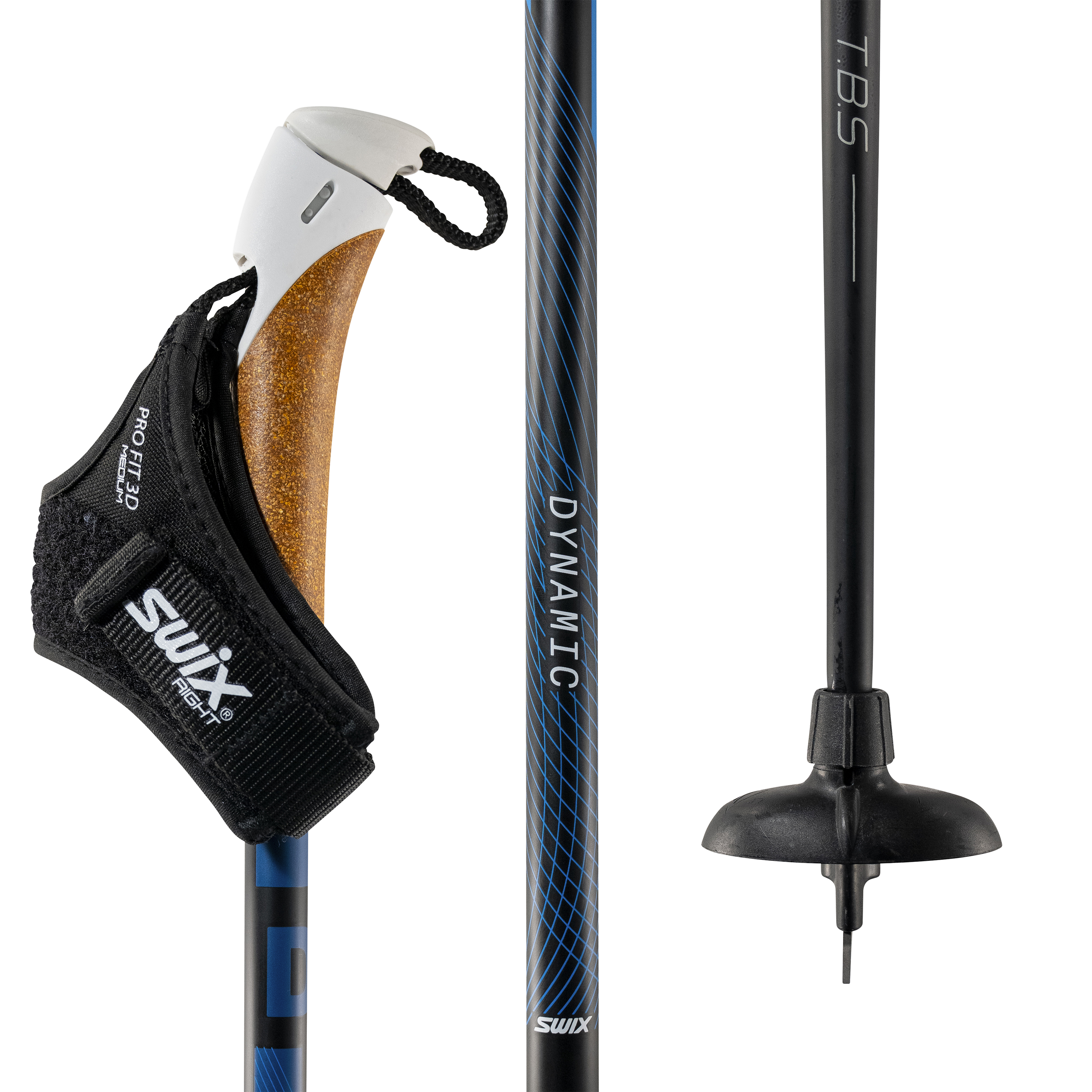 Swix Dynamic D2 Skistaver Black/Blue, 1700