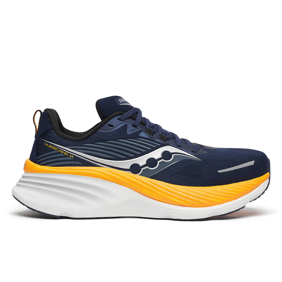 Saucony Hurricane 24 Herre Navy/Peel, 41