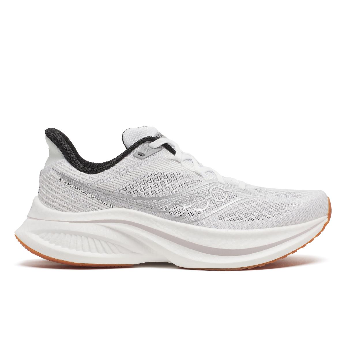 Saucony Endorphin Speed 5 Herre White/Gum, 46.5