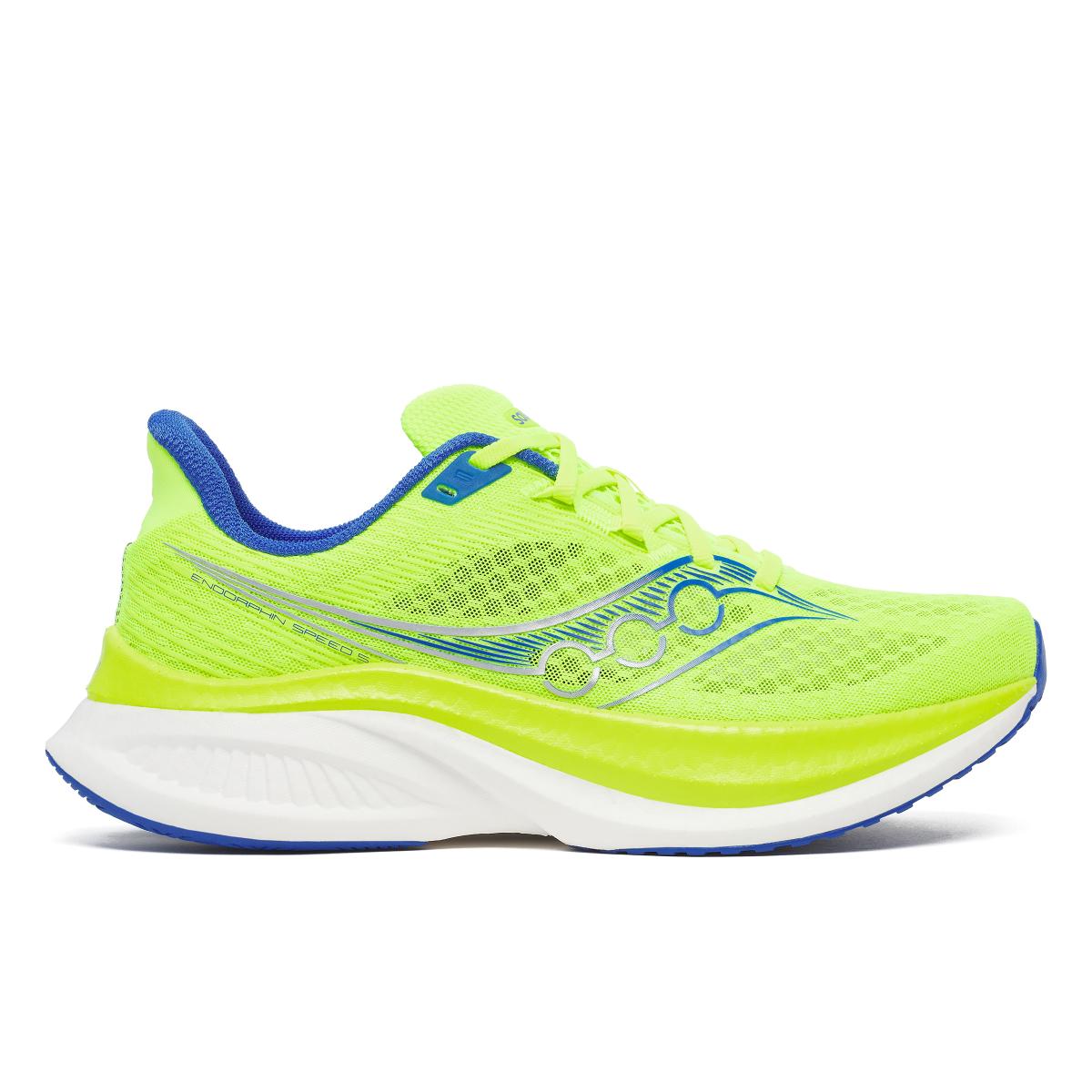 Saucony Endorphin Speed 5 Herre Citron/Lapis, 44.5