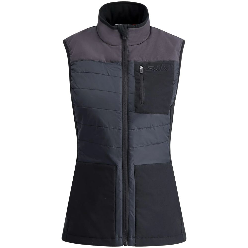 Swix Horizon Primaloft Vest Dame Black/Phantom, M