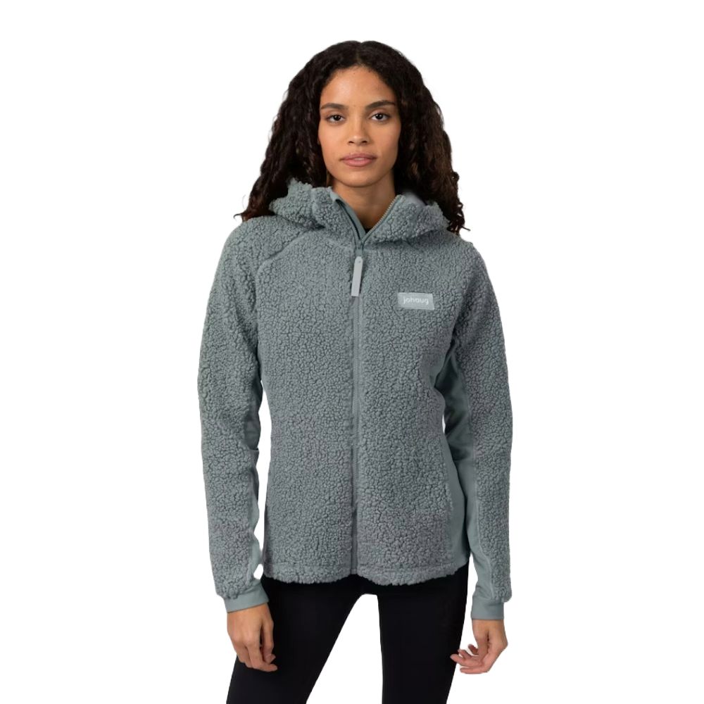 Johaug Sway Pile Fleecejakke 2.0 Green/Blue, M