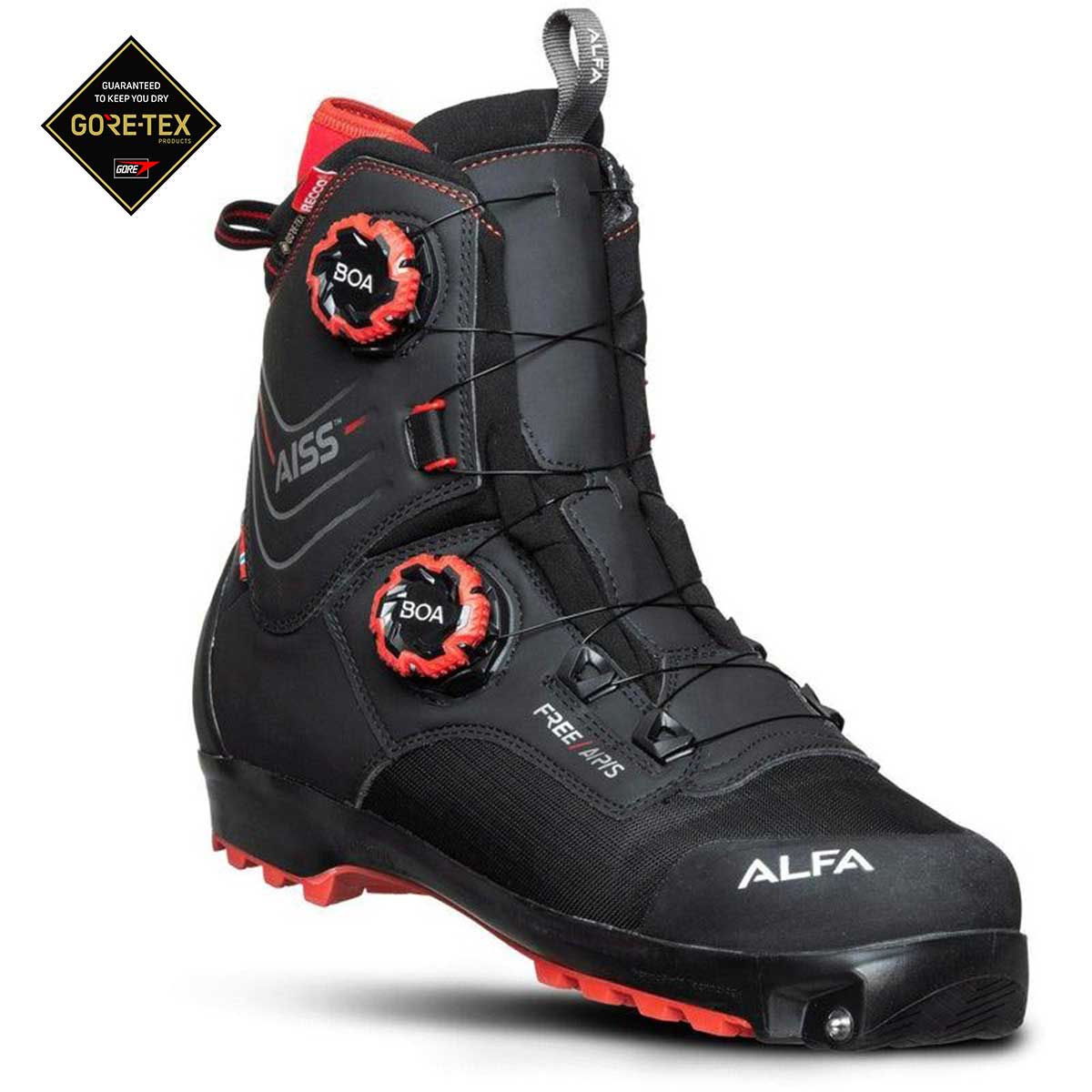 Alfa Free A/P/S Gore-Tex Herre Black, 47