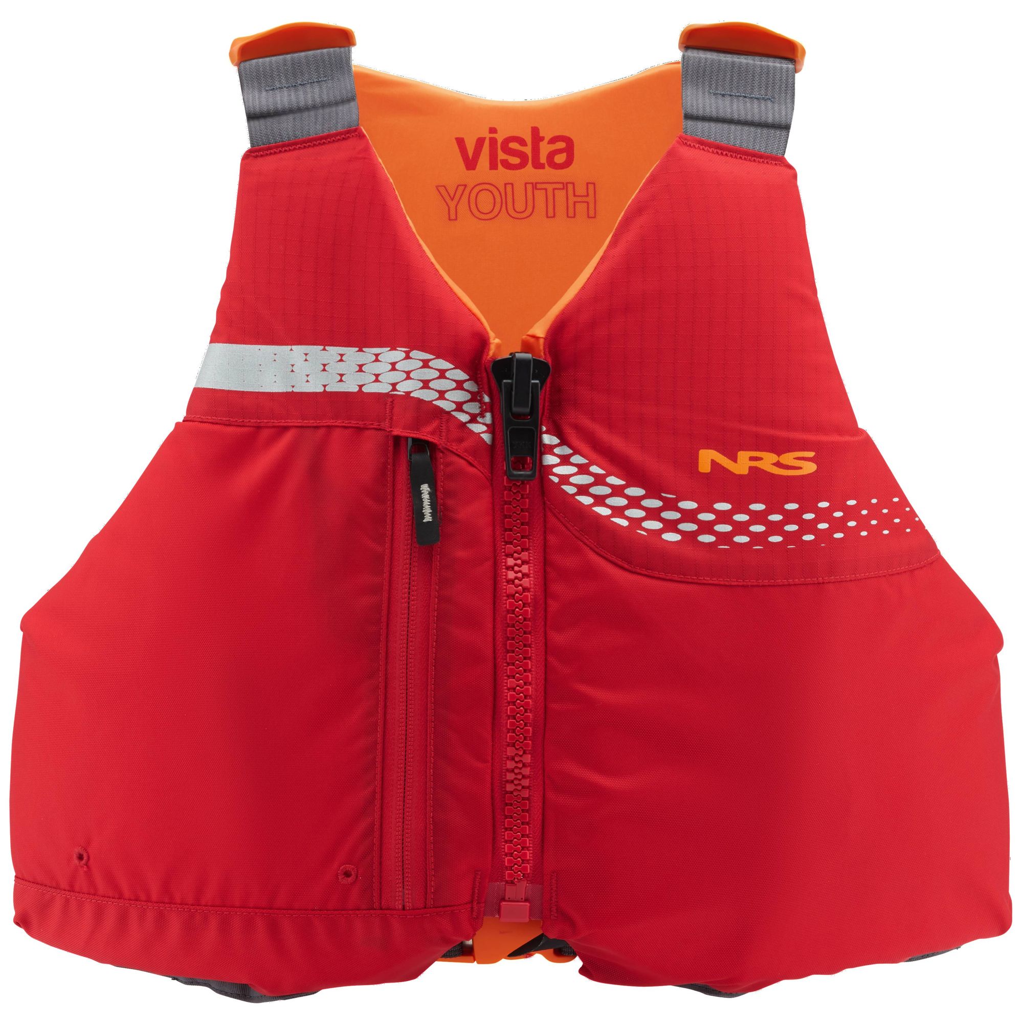 Nrs Vista Youth padlevest Red, YOUTH