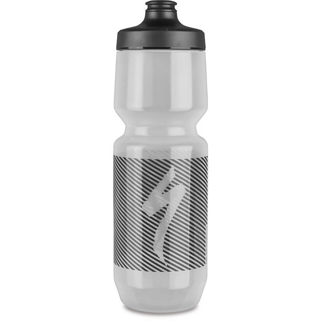 Specialized Purist WaterGate Water Bottle 26oz Translucent, 769ml
