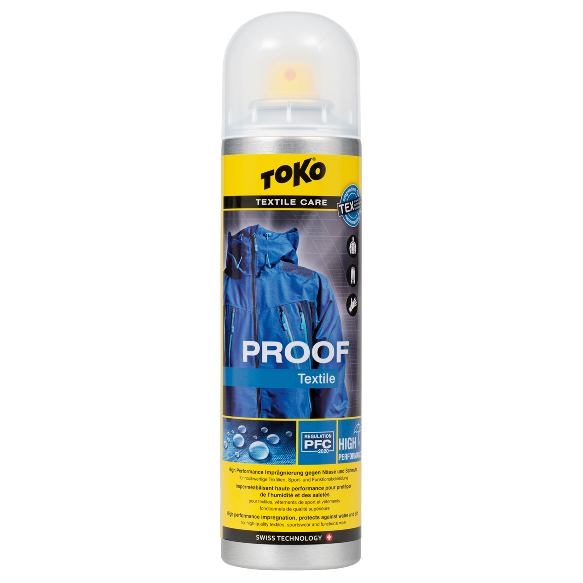 Toko Toko Textile Proof Yellow, 250ML