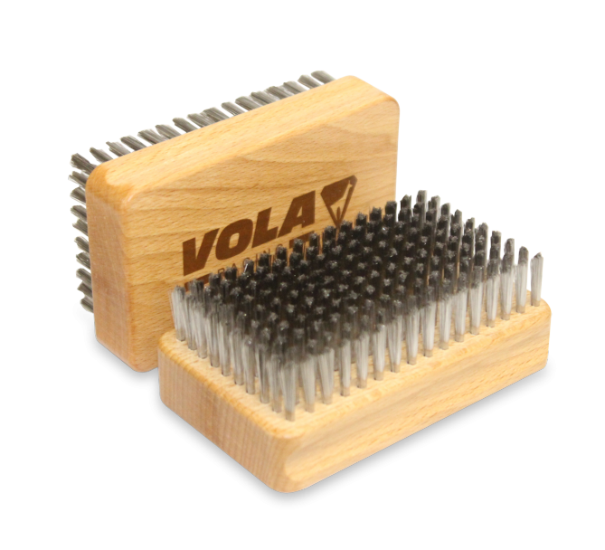 Vola Børste Fine Steel Brown