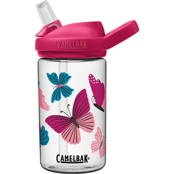 Camelbak Eddy+ Kids Butterflies 0,4 L Clear/Pink, 400ML