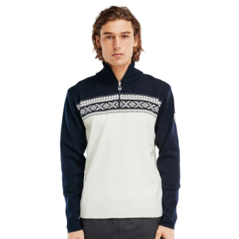 Dale Of Norway Dalestølen Ullgenser Herre Offwhite/Navy, XL