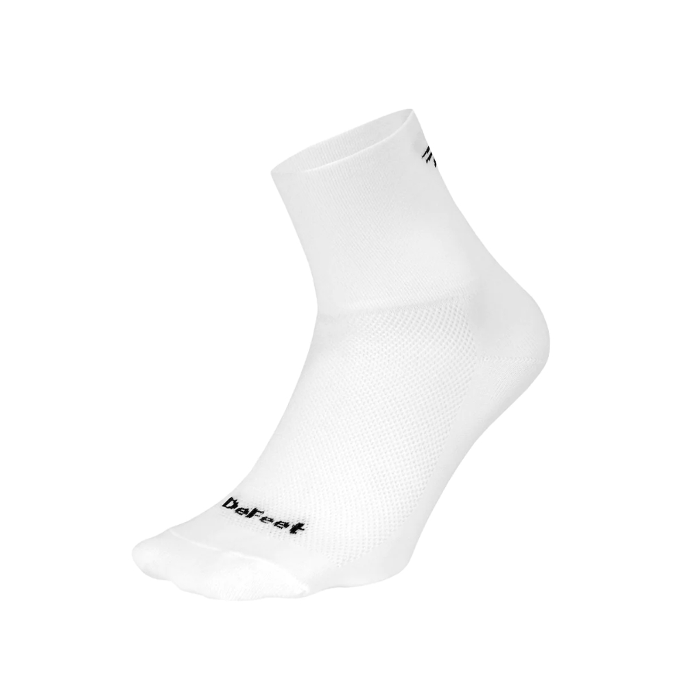 Defeet Aireator 3" D-Logo Sykkelsokk White, S