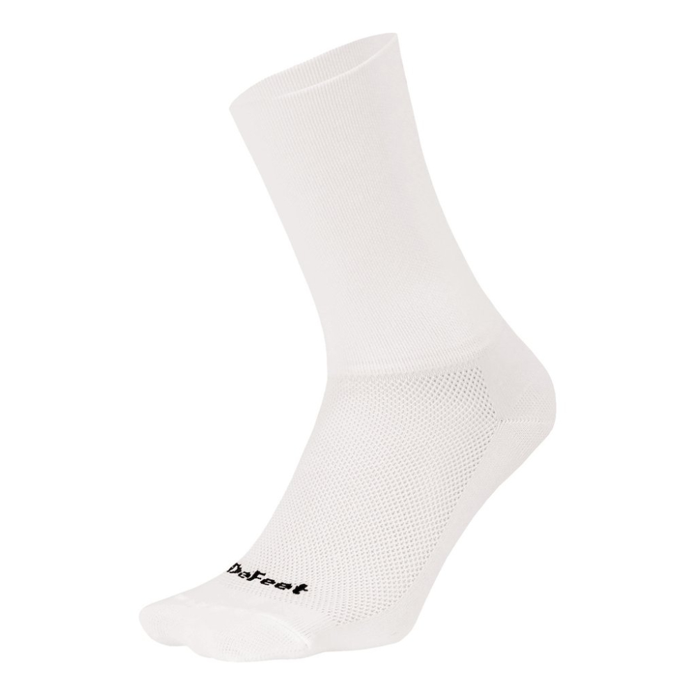 Defeet Aireator 6" D-Logo Sykkelsokk White, S