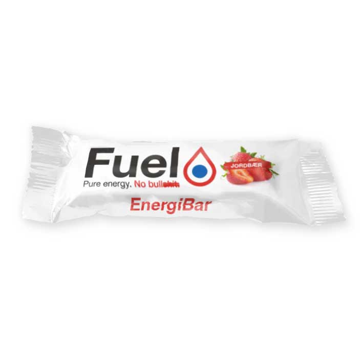 Fuel Of Norway Energibar | Jordbær | 50g Jordbær & Sjokolade, 50G