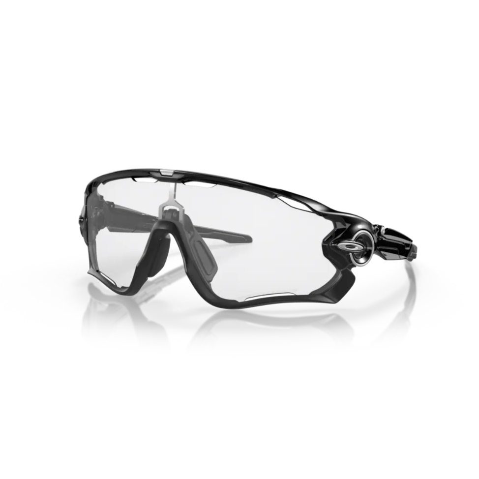 Oakley Jawbreaker | Clear to Black Iridium Photochromic Polished Black, L