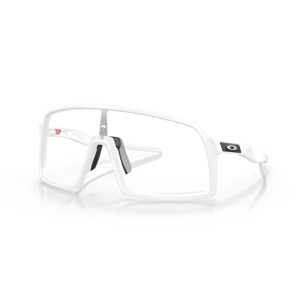Oakley Sutro | Clear to Black Iridium Photochromic Matte White, -