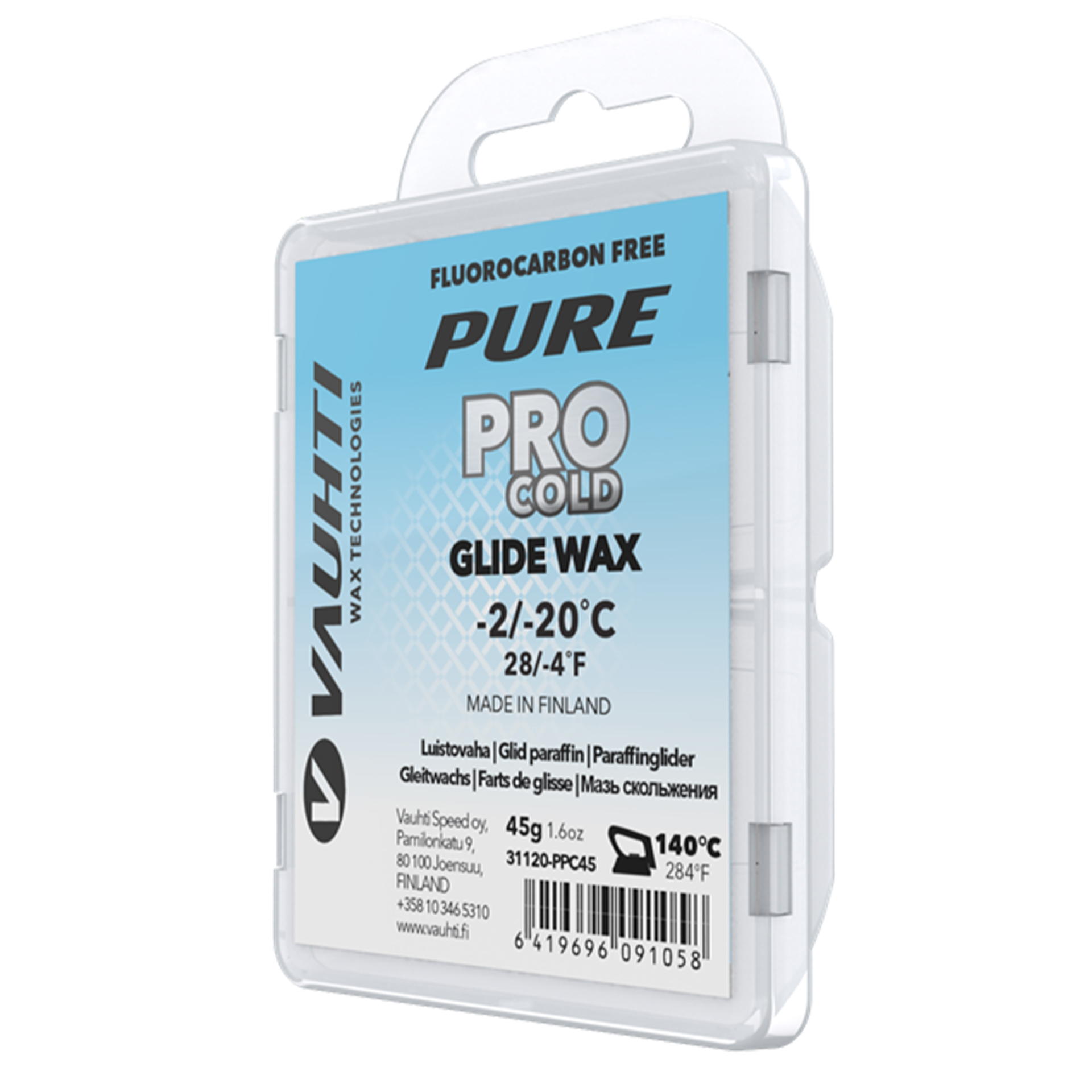 Vauhti Pure Pro Glide Cold Blue, 45G