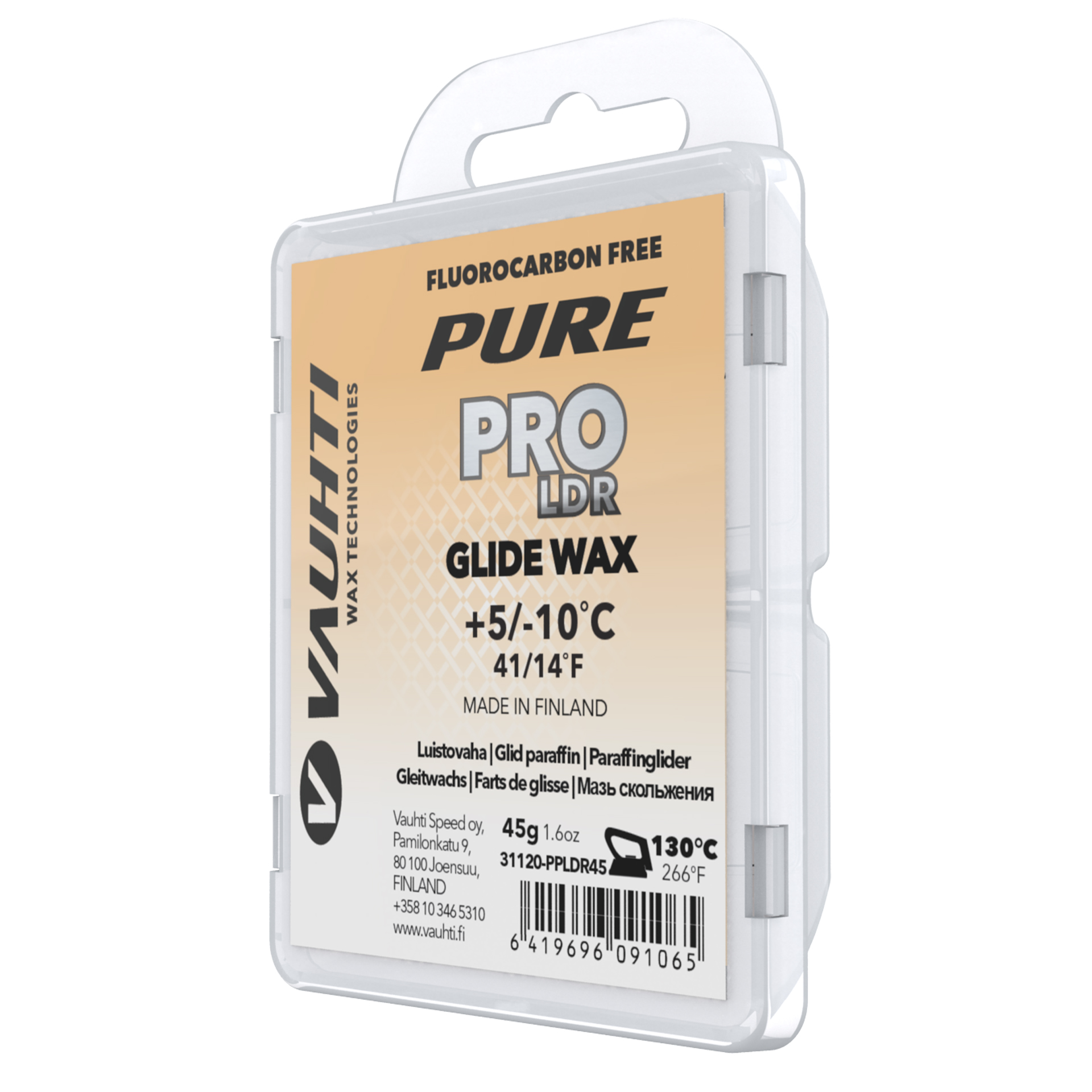 Vauhti Pure Pro Glide Ldr Orange, 45G