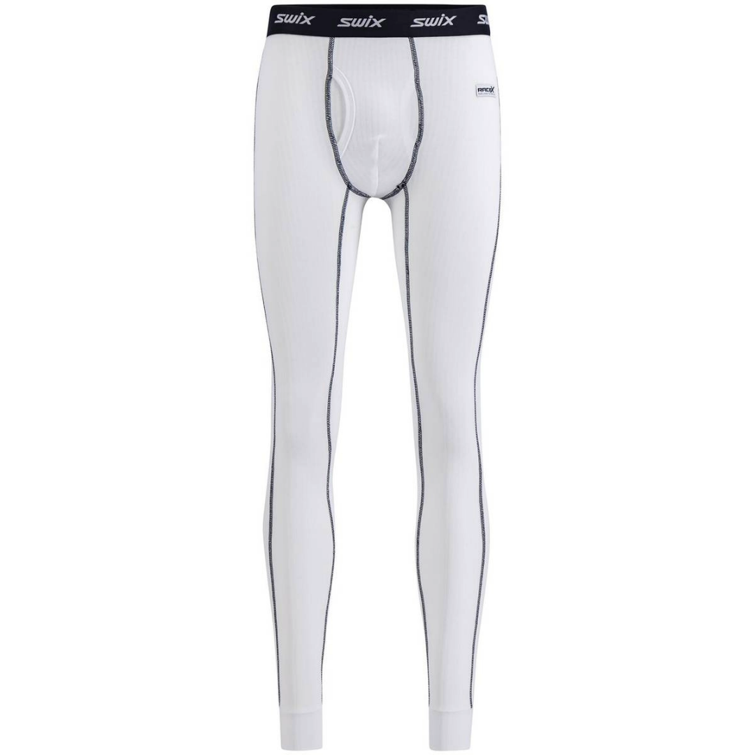 Swix RaceX Bodywear Stillongs Junior Bright White, 116/6 ÅR