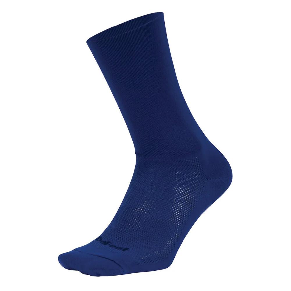 Defeet Aireator 6" D-Logo Sykkelsokk Light Navy, S