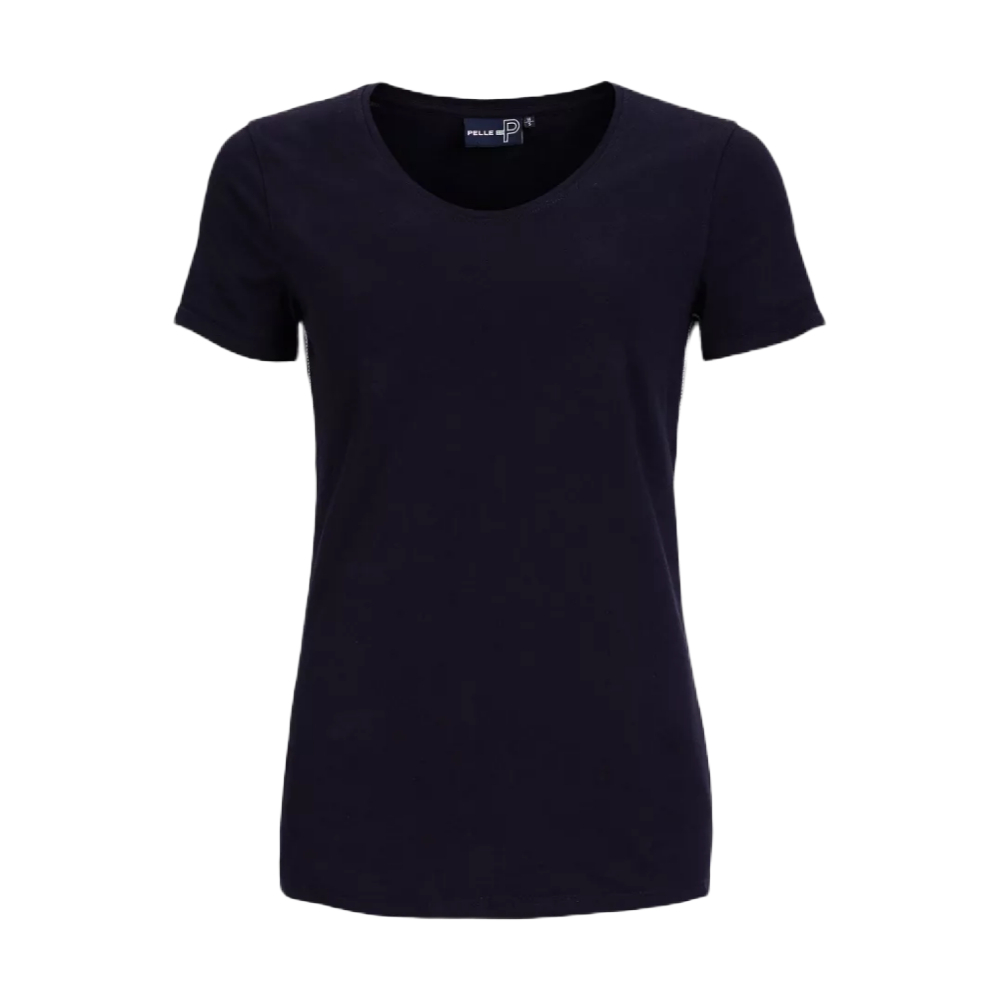 Pelle P Badge T-Skjorte Dame Dark Navy Blue, S