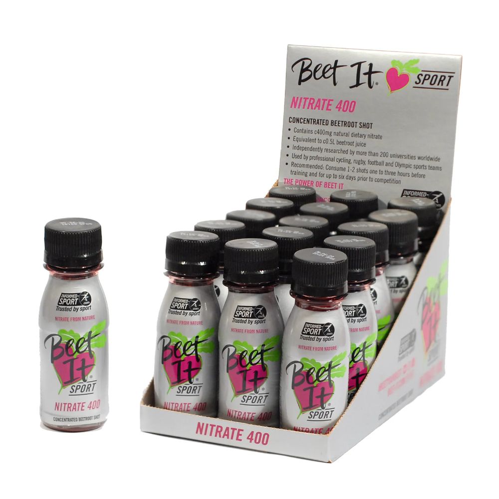 Beet It Sport Sport Nitrate 400 Rødbeteshot | 15x70ml Grey, 15x70ml