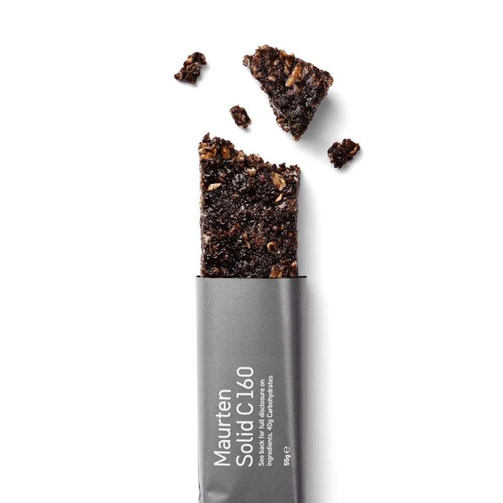 Maurten Soild C 160 Energibar | 55g Black/Grey, 55G