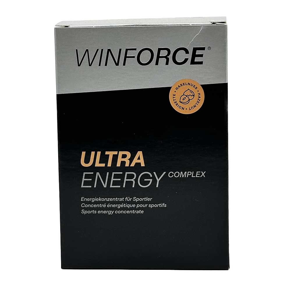 Winforce Ultra Energy Complex, hasselnøtt Black/Grey, 10*25GR