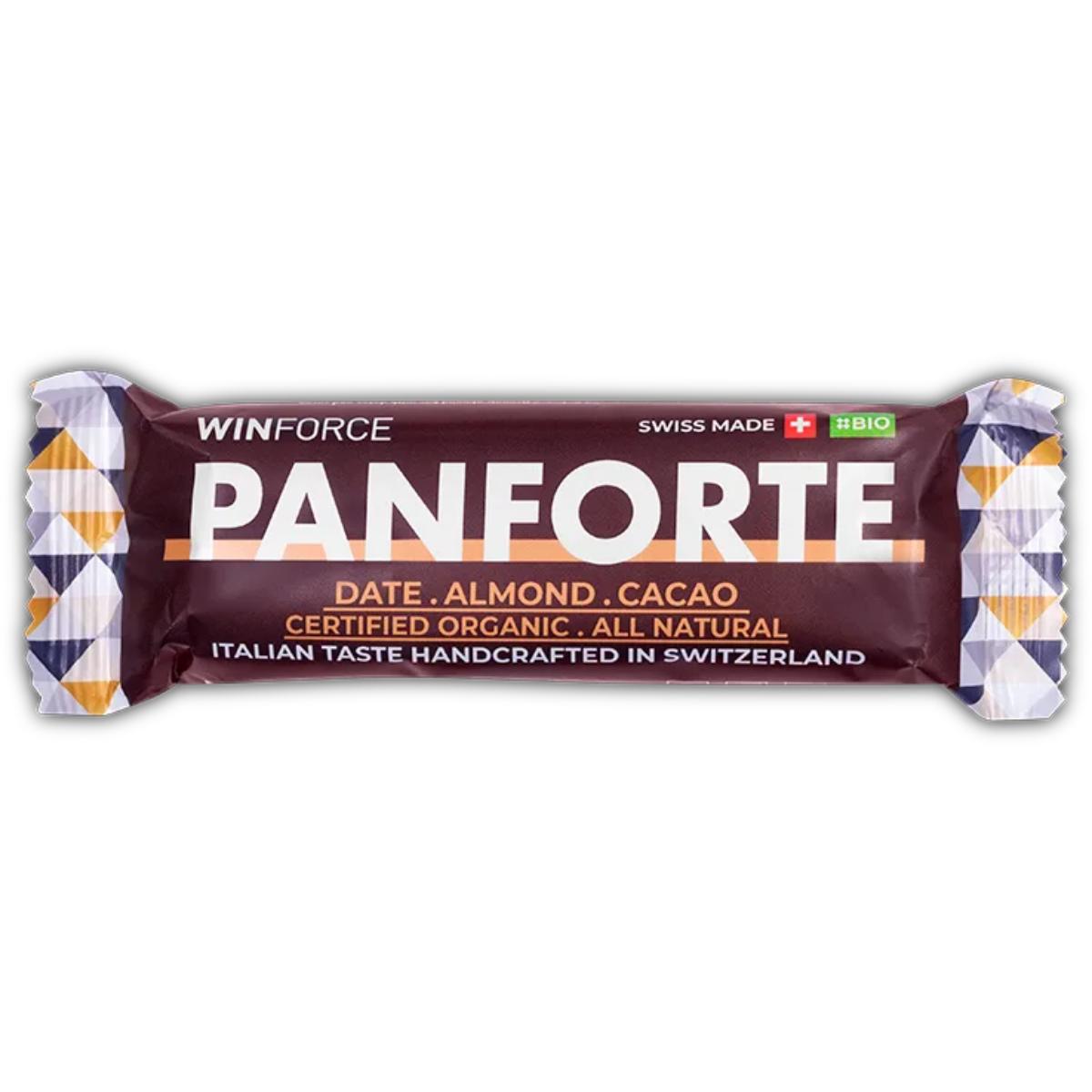 Winforce Panforte Energibar | Daddel, Mandel & Kakao | 60g Daddel, Mandel & Kakao, 60G