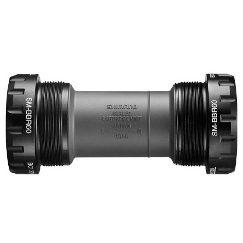 Shimano BBR60 HOLLOWTECH II Road Kranklager | 68mm | English Thread Black, 68MM